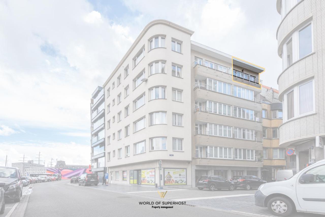 Nice Bright Apartment Near The Sea And The Marina Oostende Eksteriør bilde